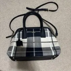 【最終値下げ】kate spade チェック柄ショルダーバッグ　ケイトスペード