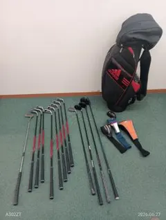 レディースゴルフクラブセット（ゼクシオ、KenshoAbeキャディ