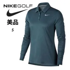 【 未使用に近い】NIKE GOLF レディース 長袖ポロシャツ
