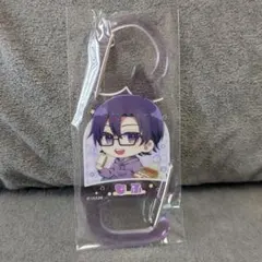 カラフルピーチ ピクニック アクリル カラビナ もふ もふくん