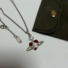 美品 Vivienne Westwood ディアマンテハートネックレスのサムネイル