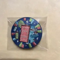 ディズニー 刺繍 缶バッジ モンスターズインク