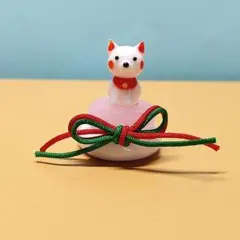 デコレ お正月 陶器の猫鏡餅S - メルカリ
