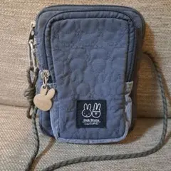 ミッフィーキルトお財布ショルダーバッグ