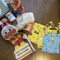 みっちー様専用✴︎アンパンマン　おしぼりケース、コップ、タオルセット