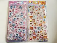 プチドロップステッカー ハムハムcafe まじかるベリーベリー　2点セット