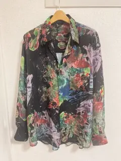 abyssea Psychedelic hand painting shirts