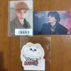 スキズ ヒョンジン ステッカー＆カードセット