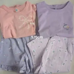 ユニコーン柄Tシャツとショートパンツセット 120cm キッズ