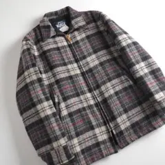 ウールリッチ　USA製　ウールジャケット　チェック柄　裏ボア　美品