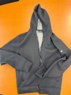 アルマーニジーンズ ダブルジップ パーカー 3XL ブラック 大きいサイズ