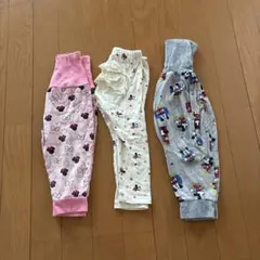 ミニーマウス・ミッキーマウス パンツ3点セット