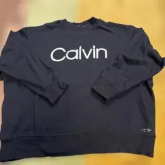 Calvin Klein カルバンクライン メンズ トレーナースウェット 黒 M 