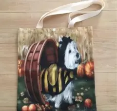 ウエスティ トートバッグ