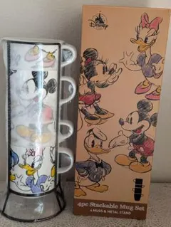 DisneySTORE スタッカブルマグセット 4個