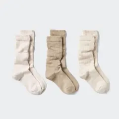 ユニクロ ルーズソックス 3足組