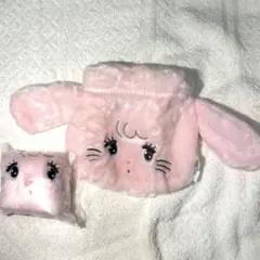 【2点セット】 mikko characters フェイス巾着　キャミー