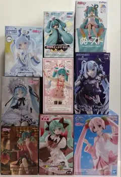 初音ミクフィギュア 15点セット まとめ売り - メルカリ