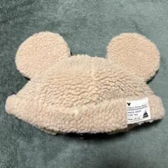 ディズニーもこもこファンキャップ　ボアキャップ