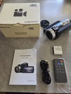 4Kビデオカメラ DV112-4K-外付けマイクなし Spikenard - メルカリ