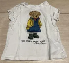 《美品》12M80㎝　ラルフローレン　ポロベアTシャツ