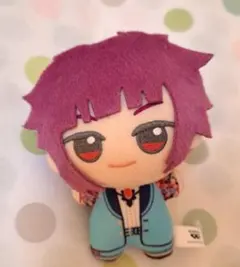 アニメキャラクター ぬいぐるみ 紫色の髪