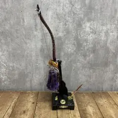 E-4 【美品】五月人形 脇飾り 弓単品 端午の節句 和モダン インテリア