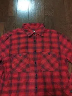 denim & supply POLO RALPH LAUREN　シャツ　L　赤のサムネイル