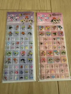 パワーパフガールズ　タイルシール　2枚セット