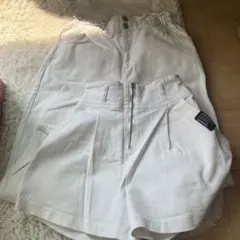 ラブトキシック　ホワイト デニムとショートパンツセット