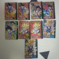 ドラゴンボールGT　　孫悟空カード９枚セット
