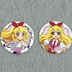 アイカツ 星宮いちごだらけ缶バッジ 2点 - メルカリ