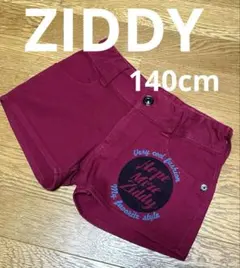 ZIDDY 140 デニム ショートパンツ ロック 女の子 おしゃれ