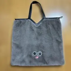 【美品】a-jolieアジョリーパールサングラス2wayファートートバッグ