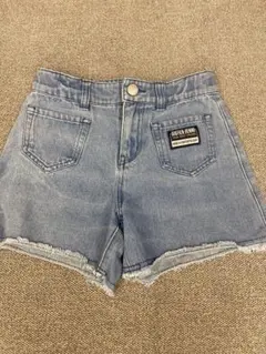 SISTER JENNI ライトブルー デニムショートパンツ　140