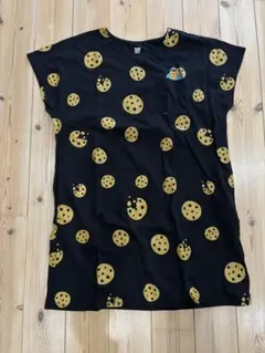 graniph クッキーモンスター クッキー柄 ブラックチュニック Lady Fのサムネイル