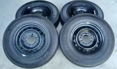 軽トラ•軽バン145/80r12 送料込26年製 ホワイトレター 4本セット