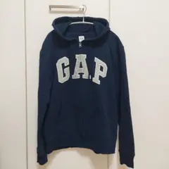 GAPフルジップパーカー　メンズS　ネイビー