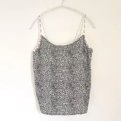 美品 カルバンクライン 豹柄 キャミソール 細紐 XL 大きいサイズ ルームウェのサムネイル