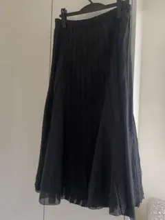 HIROKO BIS プリーツスカート ブラックのサムネイル