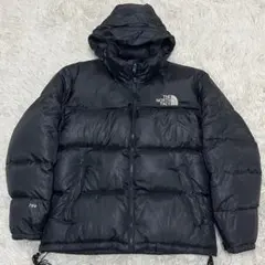 美品　ノースフェイス　ヌプシ 700 ブラック　ダウンジャケット　L