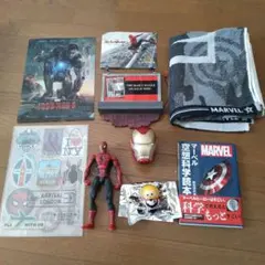マーベル　スパイダーマン　アイアンマン　アベンジャーズ関連グッズまとめ売り