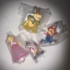 スーパーマリオ めじるしアクセサリー 4個セット