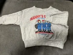 ＭＡＲＫＥＹ’Ｓ裏毛プリントトレーナー 100cm 杢グレー