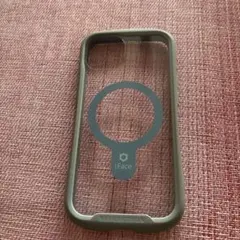 iFace iPhone13 MagSafe対応透明ケース水色