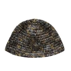 クロシェハット　クラッシャーハット　バケットハット　ビーニー　バケハ　ニット帽