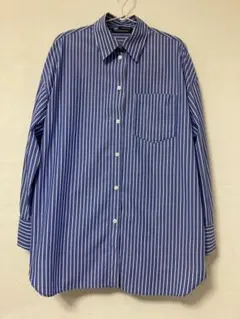 ZARA ストライプシャツ　オーバーサイズ