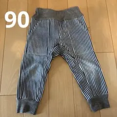OFFICIAL TEAM ベビー パンツ 90cm ストライプ