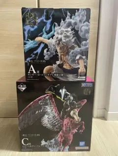 一番くじ ワンピース 2種セット　ルフィ　ピエール&ガンフォール　おまけ付き⭐