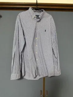 長袖 ボタンダウンチェックシャツRalph Lauren/ラルフローレン